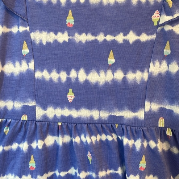 Girls Jumping Beans Tie Dye Cotton Summer Dress - Size 5 - Picture 3 of 5